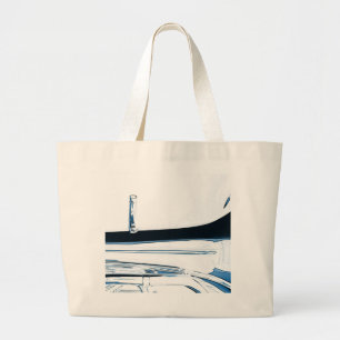 Tuba Bass Horn Afbeelding on White Grote Tote Bag