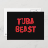 Tuba Beast Briefkaart (Voorkant / Achterkant)