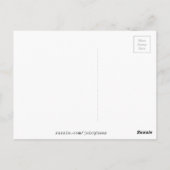 Tuba brass-instrument briefkaart (Achterkant)