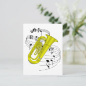 Tuba Briefkaart (Staand voorkant)