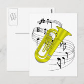 Tuba Briefkaart (Voorkant / Achterkant)