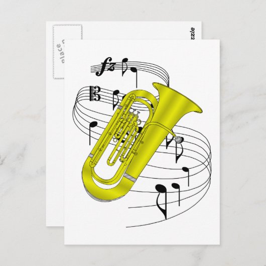 Tuba Briefkaart (Voorkant / Achterkant)