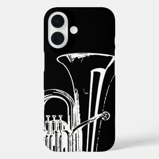 Tuba Case-Mate iPhone Case (Achterkant)