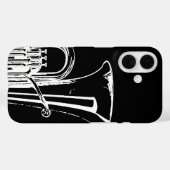 Tuba Case-Mate iPhone Case (Achterkant (horizontaal))