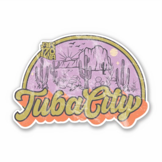 Tuba City, Arizona Sticker (Voorkant)