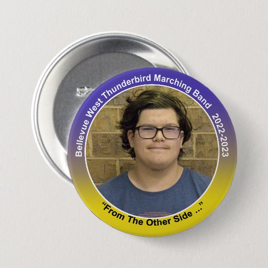 Tuba Connor 11 Ronde Button 7,6 Cm (Voorkant /achterkant)