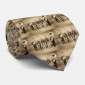 Tuba Cops (Sepia) Stropdas (Opgerold)