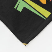 Tuba Cracked Text Fleece Deken (Hoek)