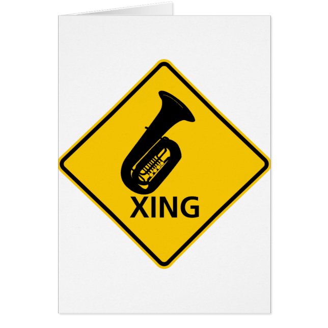 Tuba Crossing Highway Sign (Voorkant)