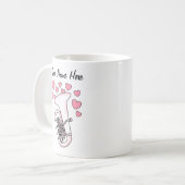 Tuba Custom Wedding Mok Tubaist Messing Muzikant (Voorkant links)