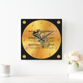 Tuba ~ Datablad Music ~ Gold Record ~ Vierkante Klok (Huis)