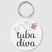 Tuba Diva Sleutelhanger (Voorkant)
