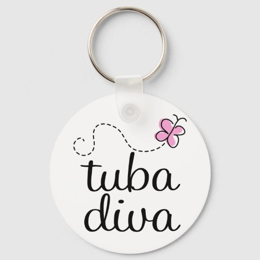 Tuba Diva Sleutelhanger (Voorkant)