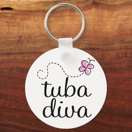 Tuba Diva Sleutelhanger (Voorkant)