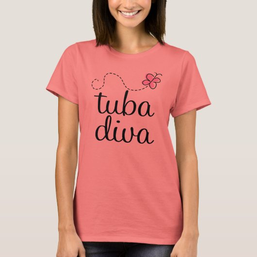 Tuba Diva T-shirt (Voorkant)