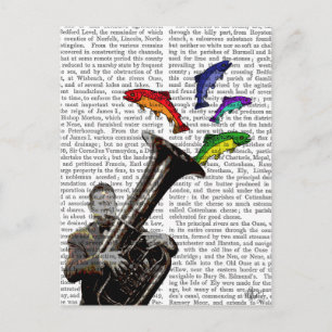 Tuba en vis briefkaart