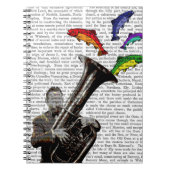 Tuba en vis notitieboek (Voorkant)