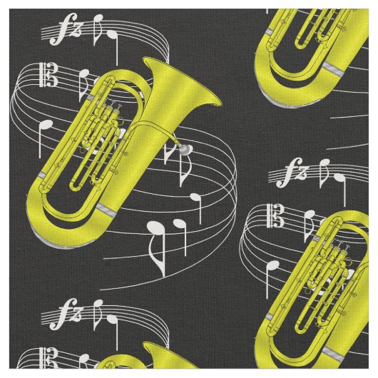 Tuba Fabric — Donker Stof (Close Up)