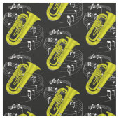 Tuba Fabric — Donker Stof (Swatch)