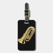 "Tuba"-geschenken en -producten Bagagelabel (Voorkant verticaal)