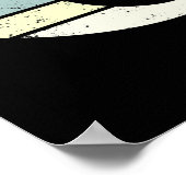 Tuba gift, retro tuba speler, orkest poster (Hoek)