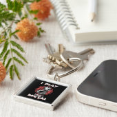 Tuba Gifts Heavy Metal Marching Band Sousaphone Sleutelhanger (Zijkant)