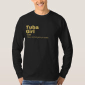 Tuba  Girl - Tuba  T-shirt (Voorkant)