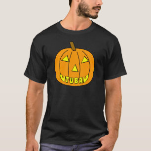 Tuba Halloween Pumpkin T-shirt