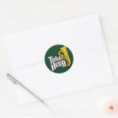 tuba_held ronde sticker (Envelop)