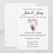 Tuba Huwelijksuitnodiging Tubaist Messing Muzikant Kaart (Voorkant / Achterkant)