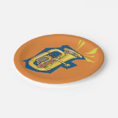 Tuba Instrumentpapier Borden Papieren Bordje (Gekanteld)