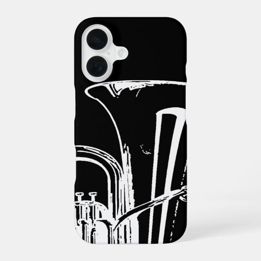Tuba iPhone 16 Hoesje (Achterkant)