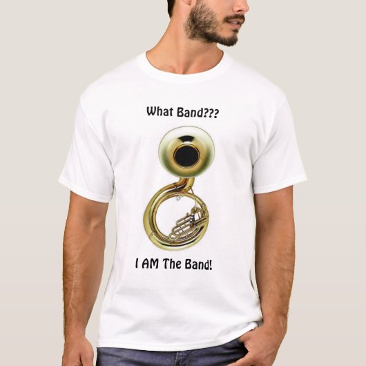 Tuba is de band t-shirt (Voorkant)