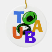 TUBA KERAMISCH ORNAMENT (Voorkant)