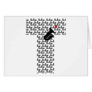 Tuba Letter T