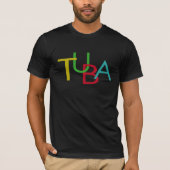 TUBA-letters T-shirt (Voorkant)