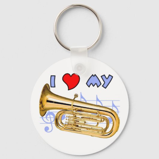 Tuba Love Sleutelhanger (Voorkant)