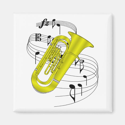Tuba Magneet (Voorkant)
