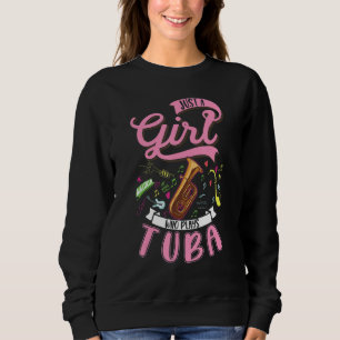 Tuba Meisje Tuba Speler Trui