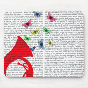 Tuba met Butterflies Muismat