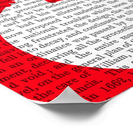 Tuba met Butterflies Poster (Hoek)