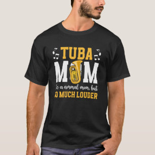 Tuba Moeder Definitie Tubist Moeder van een Tuba S T-shirt