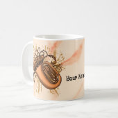 Tuba-mok met spiraal koffiemok (Voorkant links)