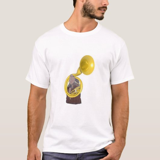 tuba monk t-shirt (Voorkant)