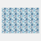 Tuba Music Note Fragmenten Inpakpapier Vel (Voorkant 3)