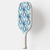 Tuba Music Note Fragmenten Pickleball Paddle (Links)