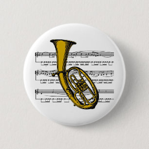 Tuba musical 04 B Ronde Button 5,7 Cm