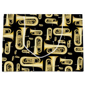 Tuba Musician Band Teacher Large Gift Bag Groot Cadeauzakje (Voorkant)