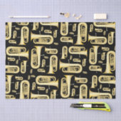 Tuba Musician Band Teacher Tissue Paper Tissuepapier (Craft)