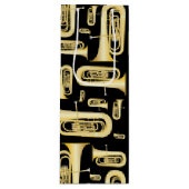 Tuba Musician Band Teacher Wine Gift Bag Wijn Cadeautas (Voorkant)